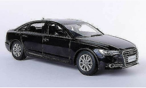 Audi A6 berline 1/18 Paudi 2012 (C7) zwart Asien-Version 2012 modelauto
