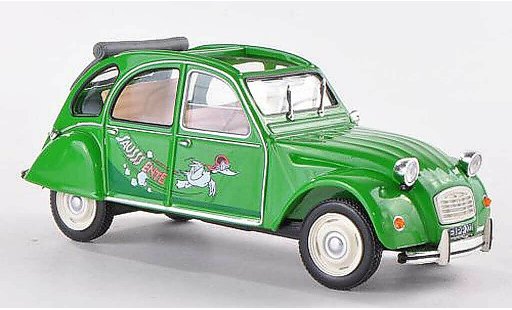 Citroen 2CV Berline 1/43 WhiteBox Sausss Ente 1987 modelauto