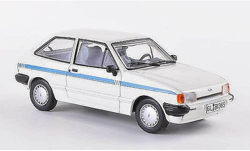 Ford Fiesta Berline 1/43 WhiteBox MKII wit modelauto