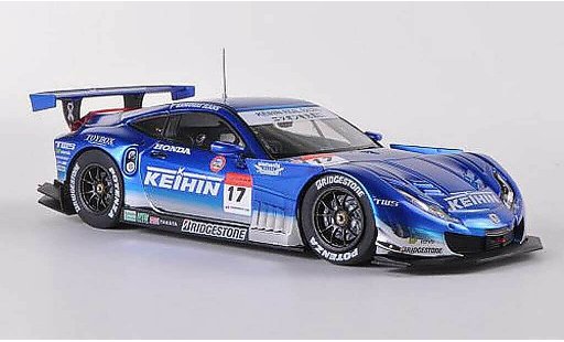 Honda HSV-010 Keihin 1/43 Ebbro No.17 T.Kaneishi / K.Tsukakoshi Super GT500 2012 modelauto