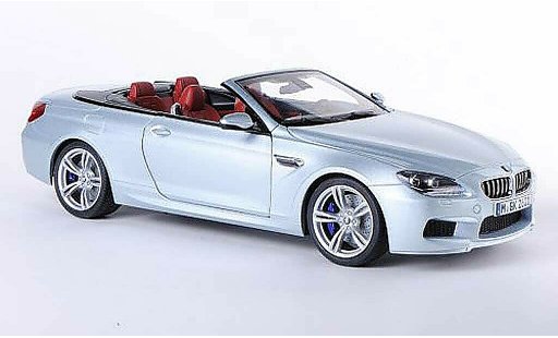 Bmw M6 Cabriolet 1/18 Paragon F12 grijs 2012 modelauto