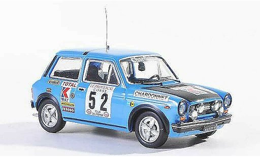 Autobianchi A 112 Abarth rallye 1/43 Best Abarth No.52 Tour de Corse 1977 Pagani/Carlotti modelauto