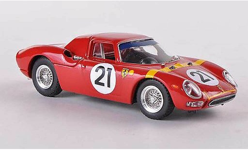 Ferrari 250 LM 1964 1/43 Best No.21 L.Bianchi Zolder modelauto