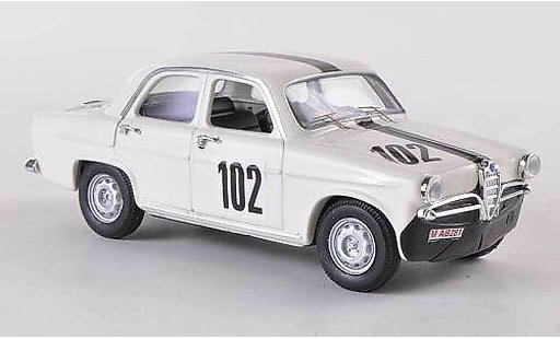 Alfa Romeo Giulietta berlina ti 1/43 Rio No.102 Rader/Bergman Nurburgring 1963 modelauto