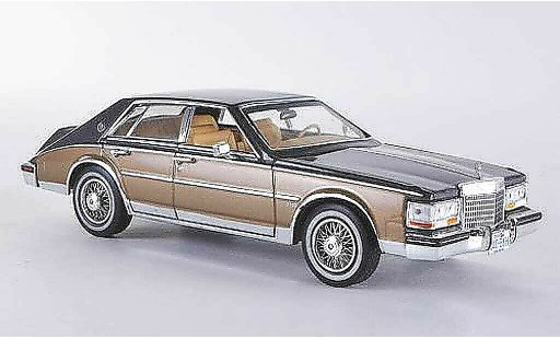 Cadillac Seville Elegante 1/43 Premium X 1980 MKII grijs/gold Sondermodell gelimiteerd Auflage 750 stuk modelauto