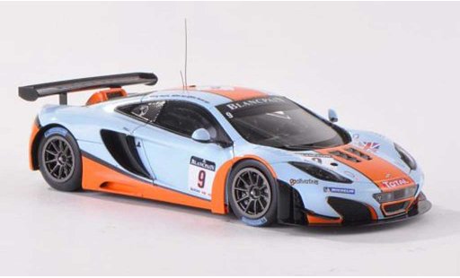 McLaren MP4-12C GT3 1/43 TrueScale Miniatures No.9 Gulf Racing 24h Spa 2012 R.Bell/A.Meyrick/M.Wainwright modelauto
