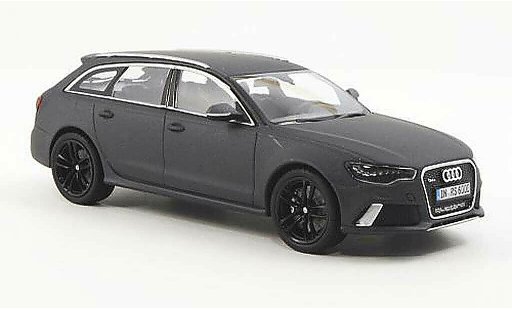 Audi RS6 avant 1/43 Minichamps (Typ C7) grijs 2012 modelauto