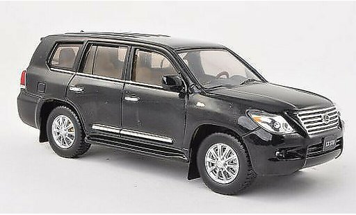 Lexus LX 570 1/43 IXO zwart 2010 modelauto