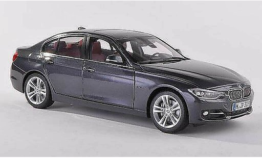 Bmw 335 berline 1/43 Paragon F30 grijs modelauto
