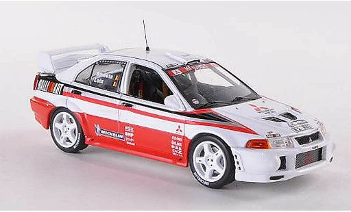 Mitsubishi Lancer Evolution VI 1/43 IXO Ralliart Loix/Smeets Testversion 1999 modelauto