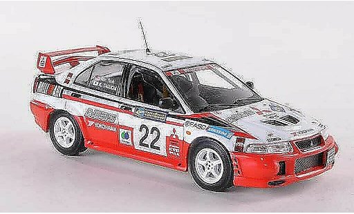 Mitsubishi Lancer Evolution VI 1/43 IXO No.22 Ralliart Rally China 1999 K.Taguchi/R.Teoh modelauto