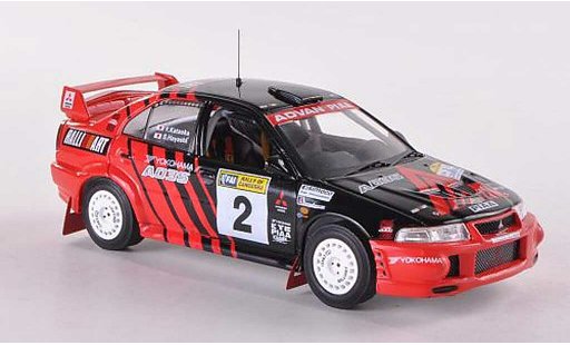 Mitsubishi Lancer Evolution VI 1/43 IXO No.2 Ralliart Yokohama Rally of Canberra 1999 Y.Kataoka/S. Hayashi modelauto