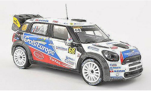 Mini Cooper WRC 1/43 IXO John Works No.68 Rally France 2012 Y.Muller/G.Leneveu modelauto