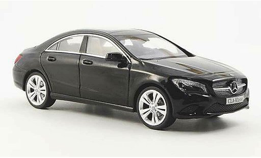 Mercedes CLA Base 1/43 Schuco (C117) zwart 2012 modelauto