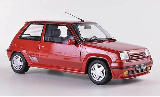 Renault 5 Turbo 1/18 Ottomobile GT rood 1987 modelauto