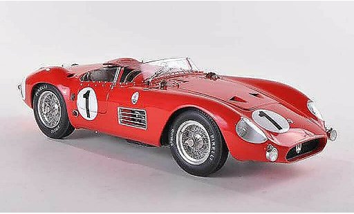 Maserati 300 Base 1/18 CMC S No.1 J.Bonnier/ F.Godia-Sales 24h Frankreich 1958 modelauto