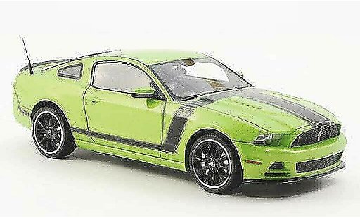 Ford Mustang Boss 302 1/43 Schuco groen modelauto