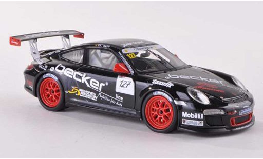 Porsche 911 GT3 CUP 1/43 Schuco No.127 Becker MS Racing Sports modelauto