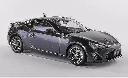 Toyota 86 2012 1/43 Autoart GT beperkt (Asian Version/RHD) zwart-grijs modelauto