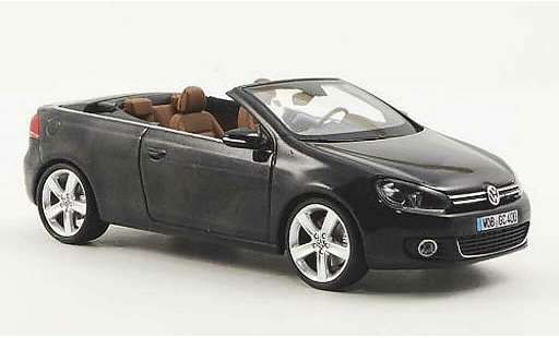 Volkswagen Golf Cabriolet 1/43 Schuco grijs 2011 modelauto