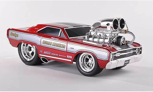 Dodge Dart 1968 1/18 Maisto Super Stock HEMI rood modelauto