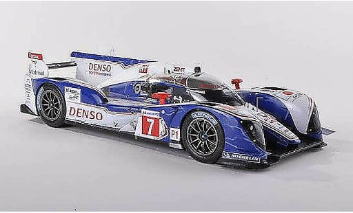 Toyota TS030 Base 1/43 Spark hybride No.7 Dense 24h Le Mans 2012A.Wurz/N.Lapierre/K.Nakajima modelauto