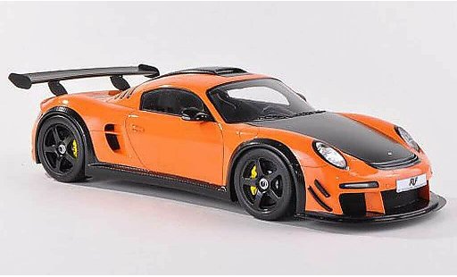 RUF CTR 3 1/18 Spark Evo oranje/carbon 2012 modelauto