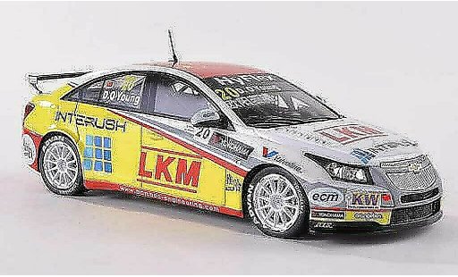 Chevrolet Cruze course 1/43 Spark 2012 1.6T No.20 LKM D.O Young Macau WTCC Macau modelauto