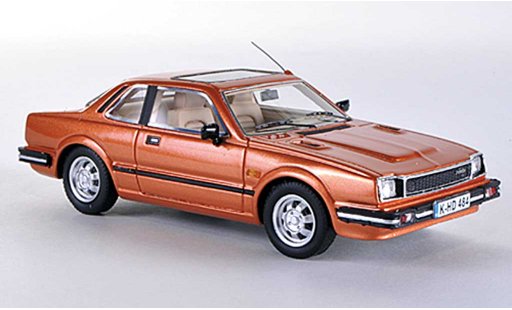 Honda Prelude 1981 1/43 Neo MKI bruin modelauto
