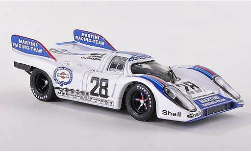 Porsche 917 1971 1/43 Brumm K No.28 Martini Racing Team 1000km Austria Marko/Larrousse modelauto