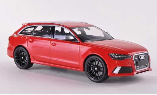 Audi RS6 avant 1/43 Minichamps rood 2012 modelauto