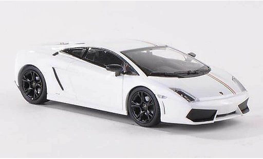 Lamborghini Gallardo LP550-2 1/43 Minichamps wit/tricolore 2011 modelauto