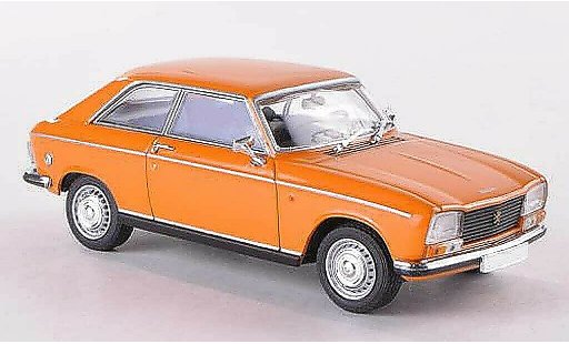 Peugeot 304 coupe 1/43 Minichamps oranje 1972 modelauto