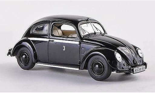 Volkswagen Kafer Base 1/43 Minichamps 1200 Export British Car Hire 1947 modelauto