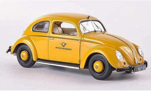 Volkswagen Kafer Base 1/43 Minichamps 1200 Export Deutsche Bundespost 1951 modelauto