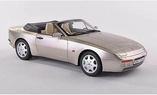 Porsche 944 1989 1/43 GT Spirit S2 cabriolet dore modelauto