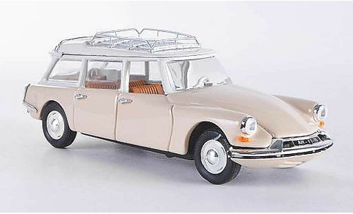 Citroen ID 19 Break 1/43 Rio Stationwagen creme 1958 modelauto