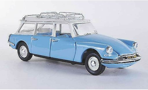 Citroen ID 19 Break 1/43 Rio Stationwagen blauw 1958 modelauto