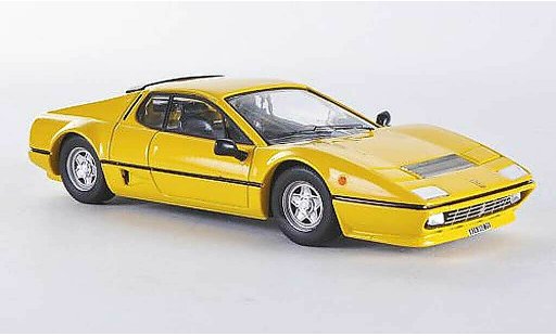 Ferrari 512 Coupe 1/43 Best geel 1976 modelauto