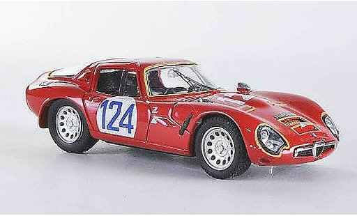 Alfa Romeo Giulia TZ2 1/43 Best Targa Florio No.124 1967 Sangri-la/Federico modelauto