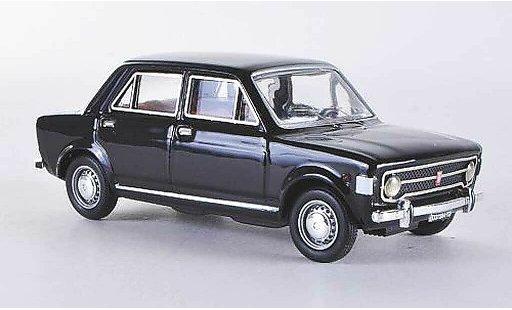 Fiat 128 Berlina 1/43 Rio 4 turig zwart 1969 modelauto
