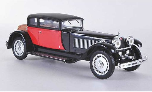 Bugatti 41 weymann 1/43 Rio Royale rood/zwart 1929 modelauto