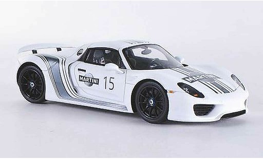 Porsche 918 2013 1/43 Spark Spyder Prototyp No.15 Martini modelauto