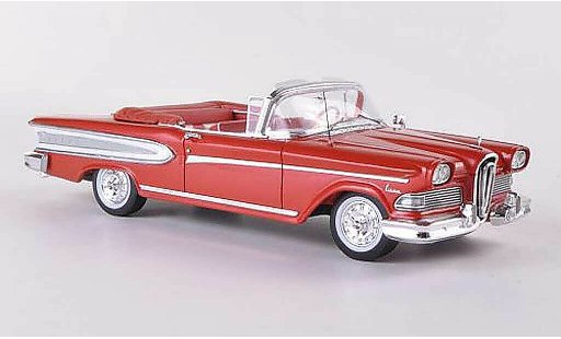 Edsel Citation Cabriolet 1/43 Spark roodbruin/wit Sondermodell MCW L.E. 300 1958 modelauto