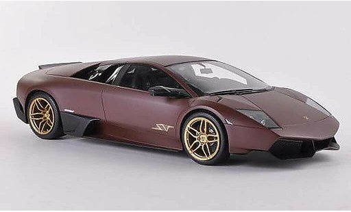 Lamborghini Murcielago LP670 1/18 MR Collection SV Fixed Wing matbruin modelauto