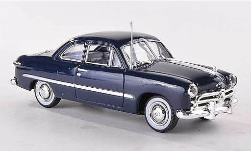 Ford Custom Coupe 1/43 American Heritage Models 2-Door blauw modelauto