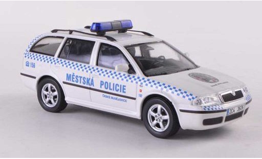 Skoda Octavia Combi 1/43 Abrex Tour Mestska Policie Ceske Budejovice Politie modelauto
