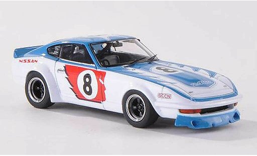 Nissan Fairlady Z 240 ZR 1/43 Ebbro 240ZR No.8 1000km Fuji 1973 K.Takahashi/K.Tohira modelauto