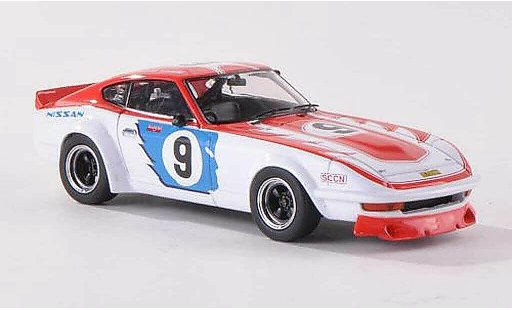 Nissan Fairlady Z 240 ZR 1/43 Ebbro 240ZR No.9 1000km Fuji 1973 M.Hasemi/K.Hoshino modelauto
