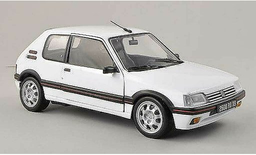 Peugeot 205 GTI 1/18 Norev wit 1991 modelauto